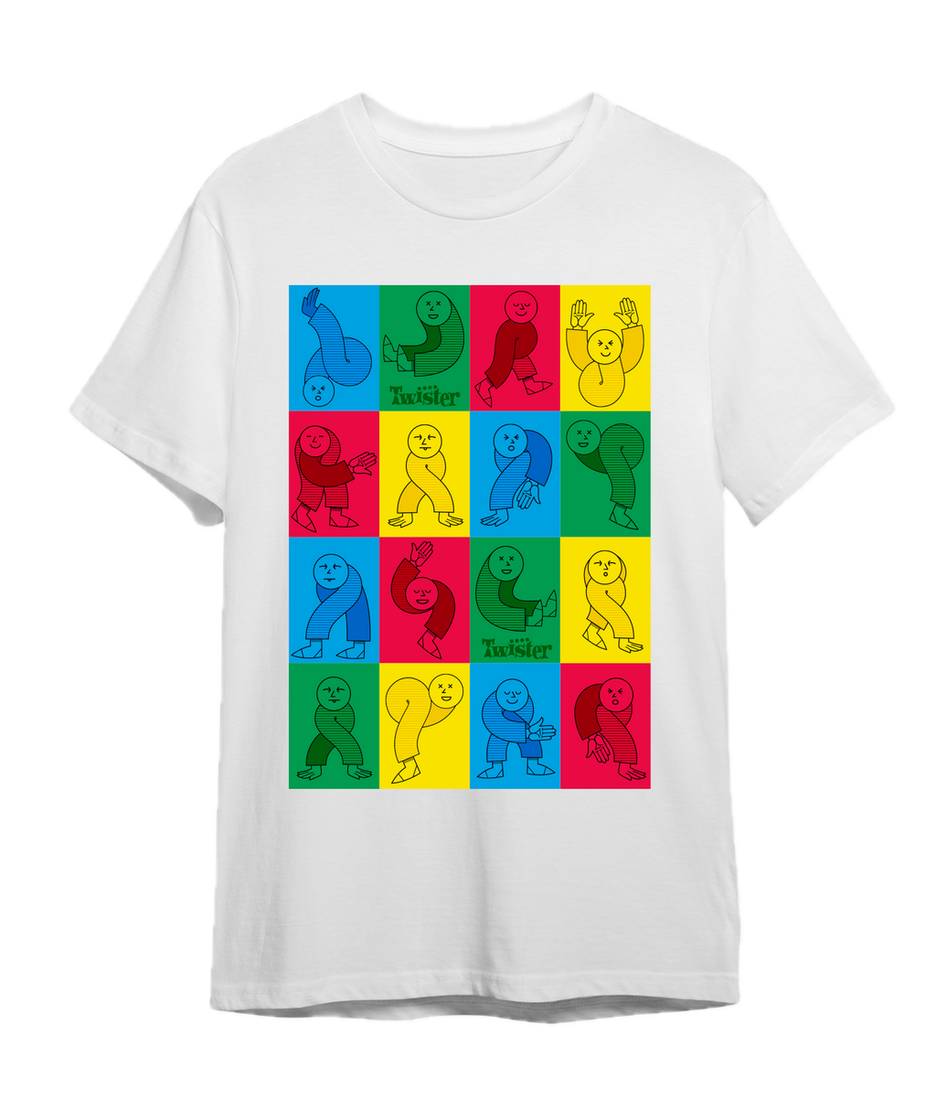 PLAYERA - TWISTER POSES