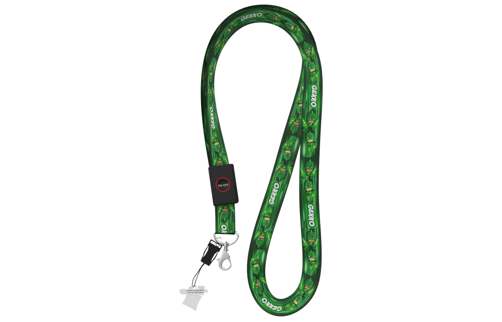 LANYARD LED - PJ MASKS GEKKO