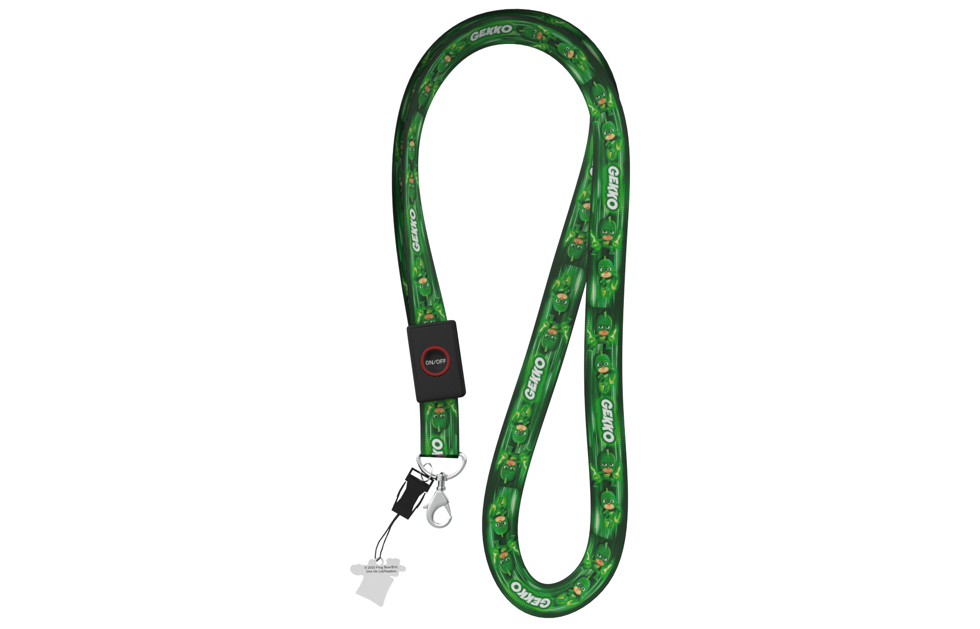LANYARD LED - PJ MASKS GEKKO