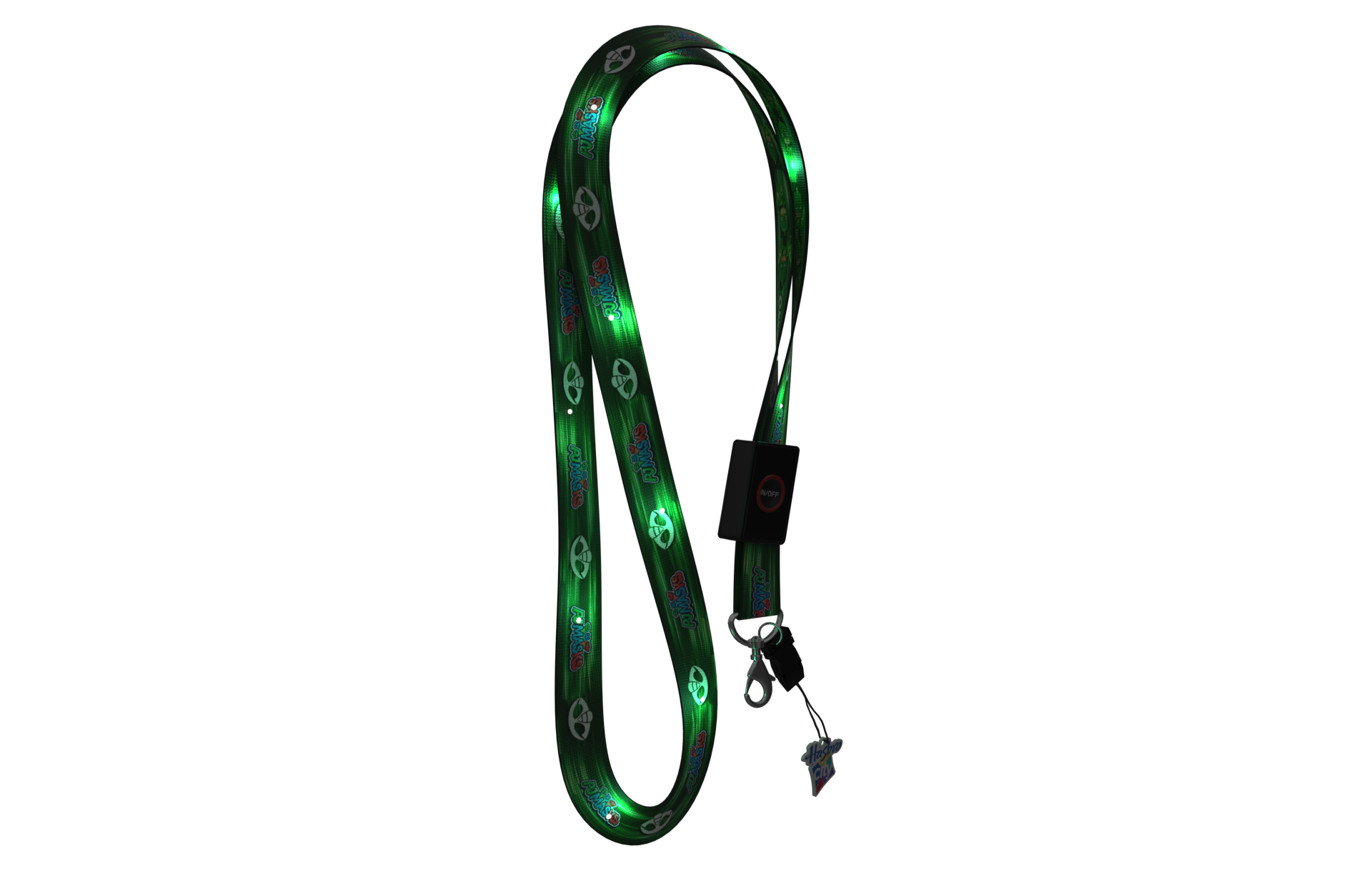 LANYARD LED - PJ MASKS GEKKO