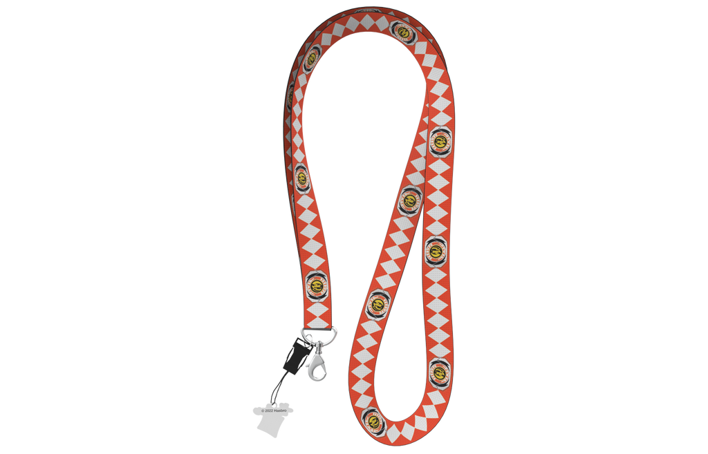 LANYARD - POWER RANGER ROJO