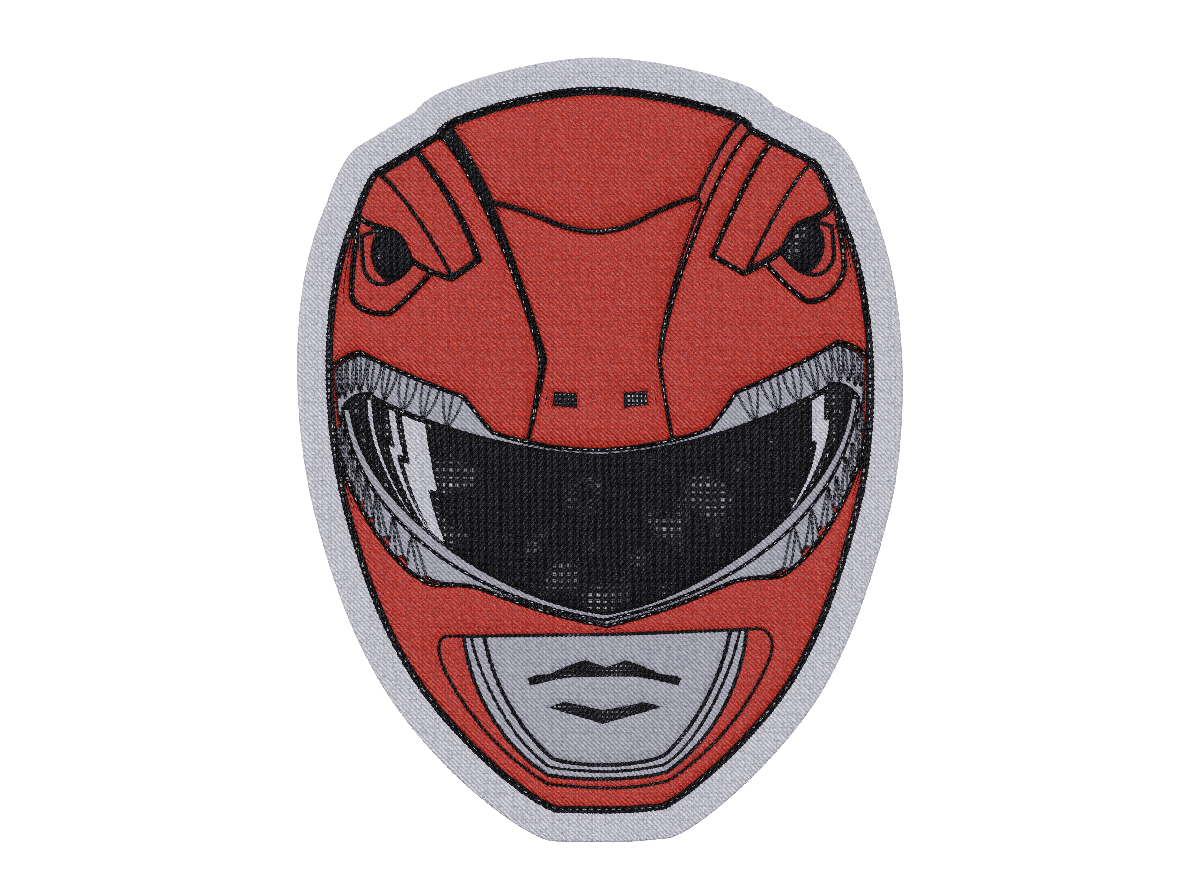 PARCHE - POWER RANGER ROJO