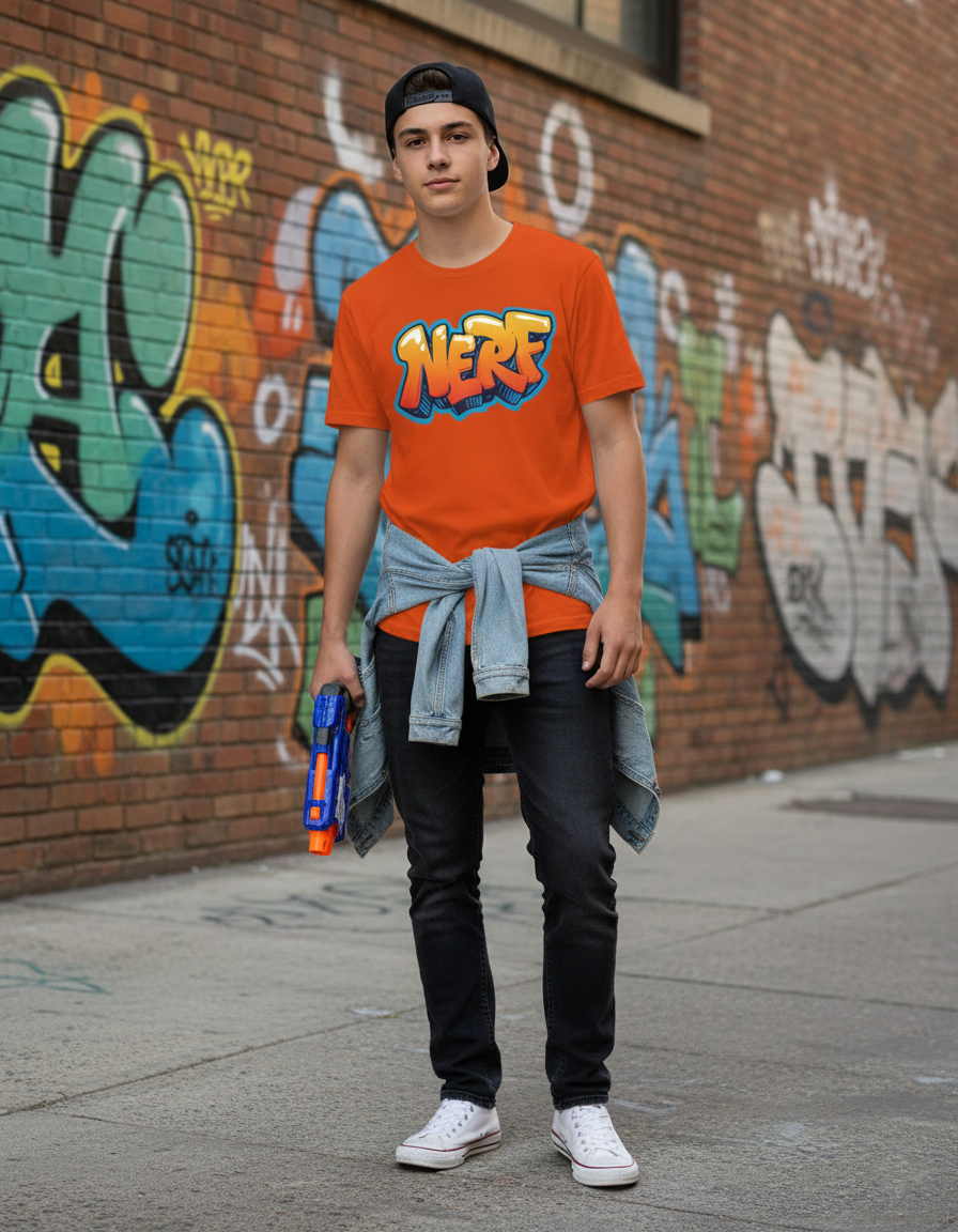 PLAYERA - NERF ORANGE