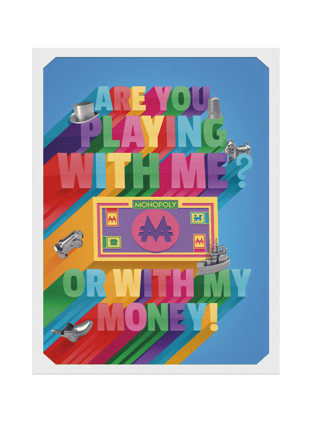PÓSTER - MONOPOLY COLORS