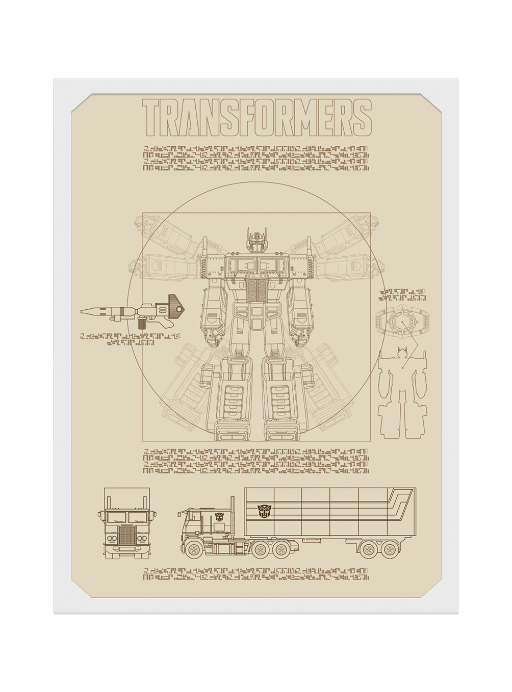 PÓSTER - TRANSFORMERS VITRUVIUS