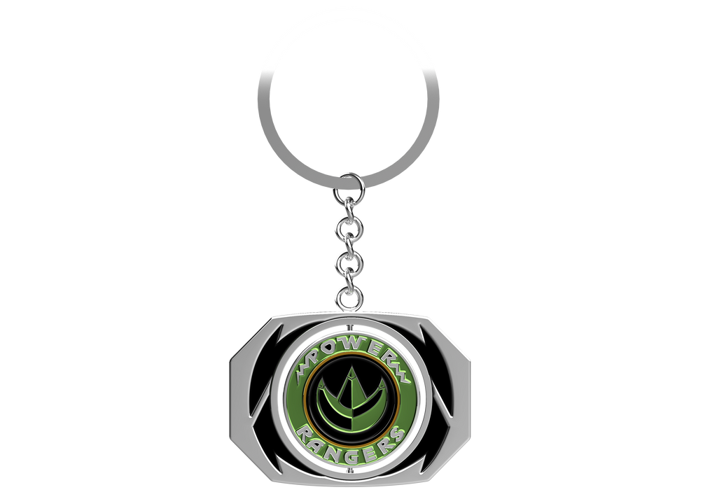LLAVERO - POWER RANGER VERDE SPINNER