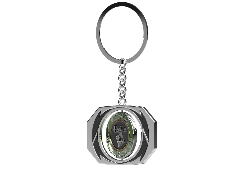LLAVERO - POWER RANGER VERDE SPINNER
