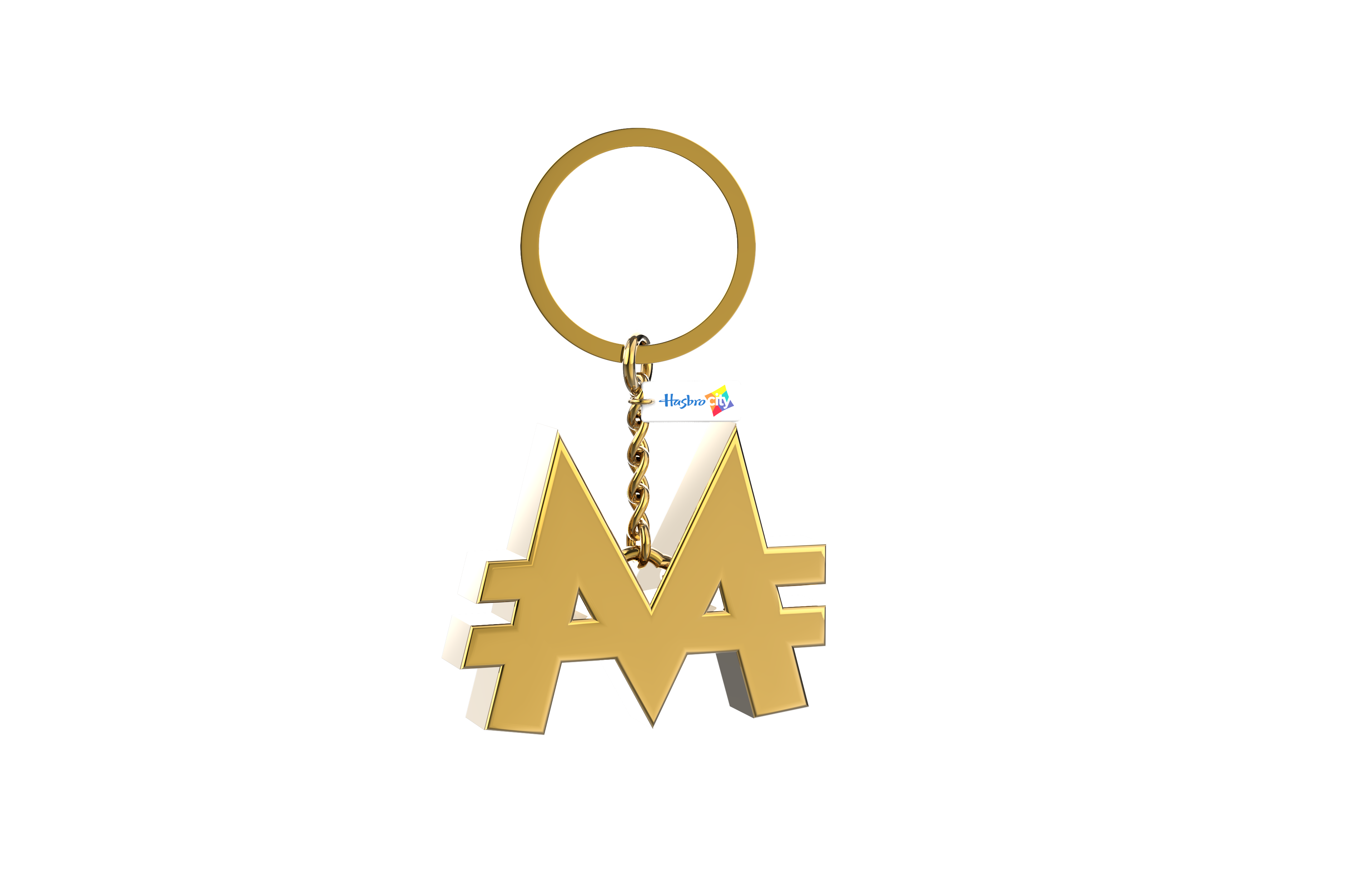 LLAVERO - MONOPOLY "M"