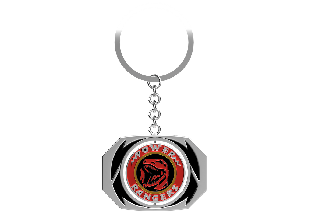 LLAVERO - POWER RANGER ROJO SPINNER