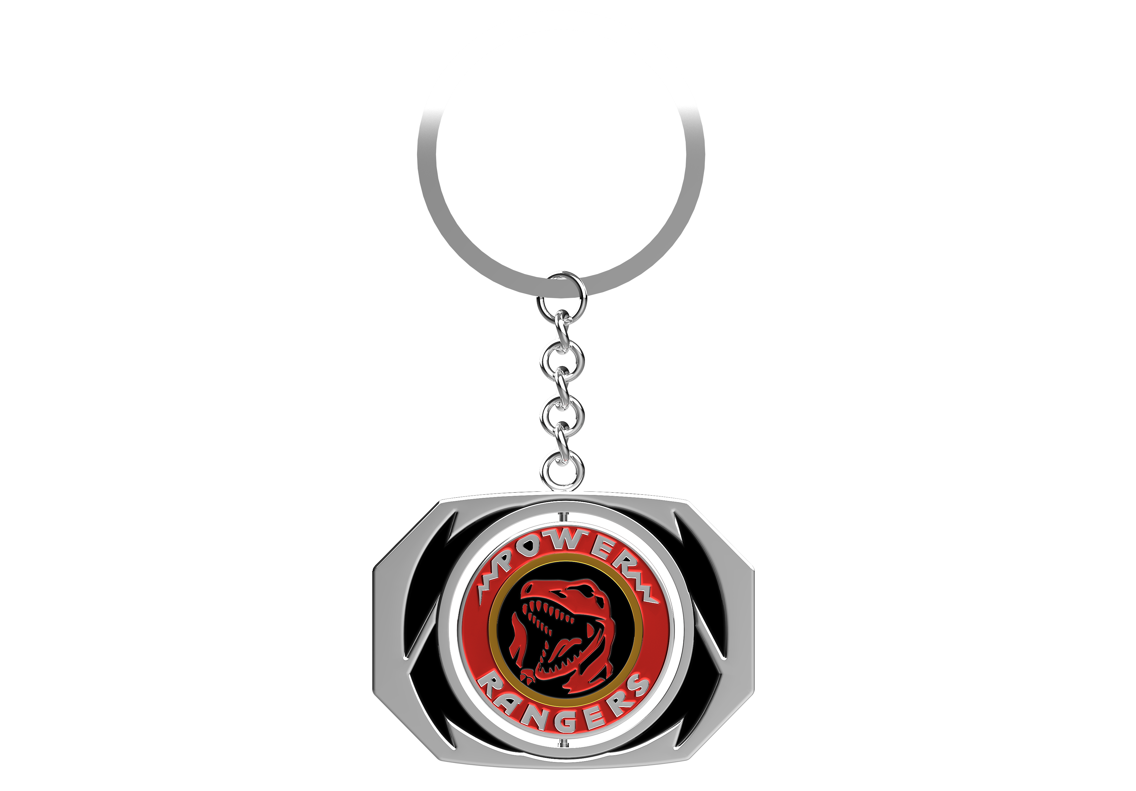 LLAVERO - POWER RANGER ROJO SPINNER