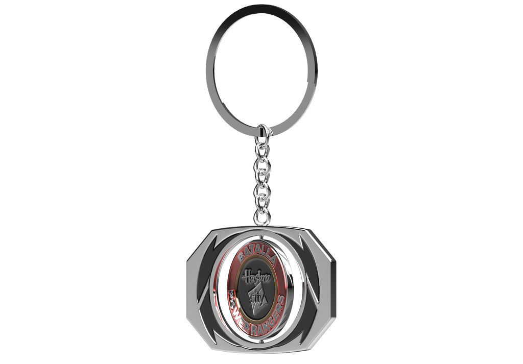 LLAVERO - POWER RANGER ROJO SPINNER