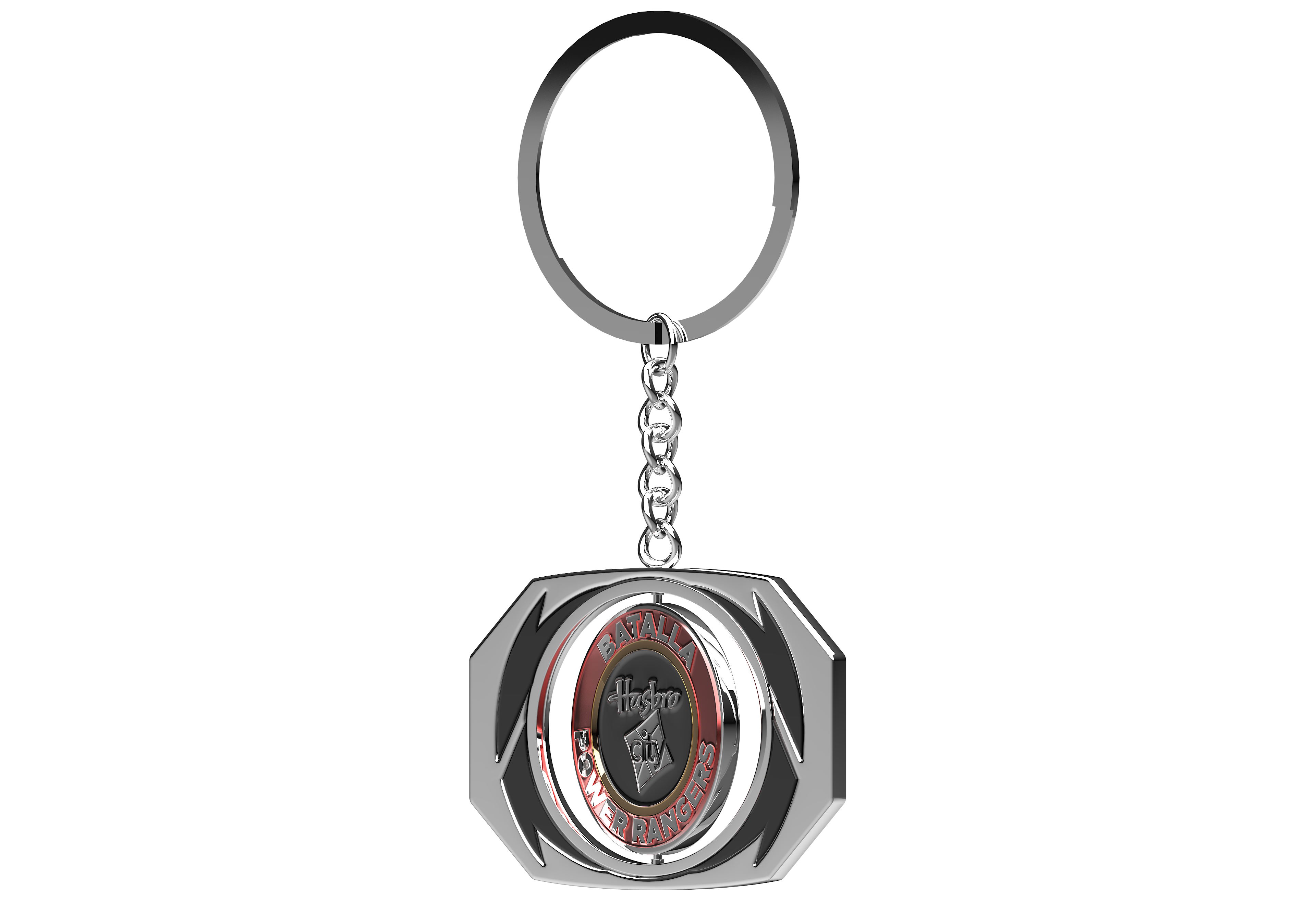 LLAVERO - POWER RANGER ROJO SPINNER