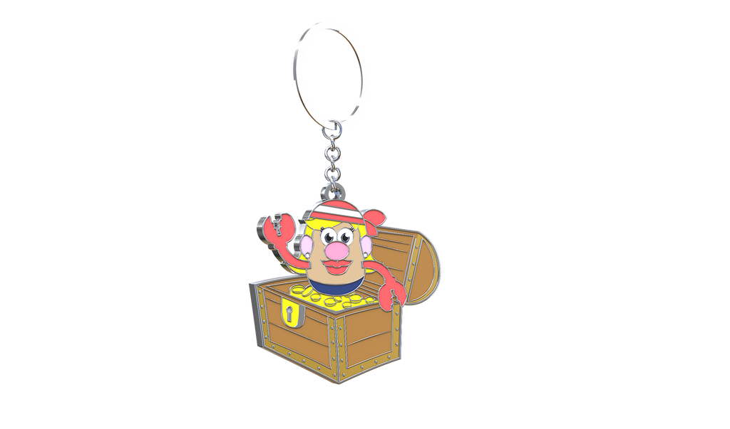 LLAVERO - MRS POTATO HEAD CHEST