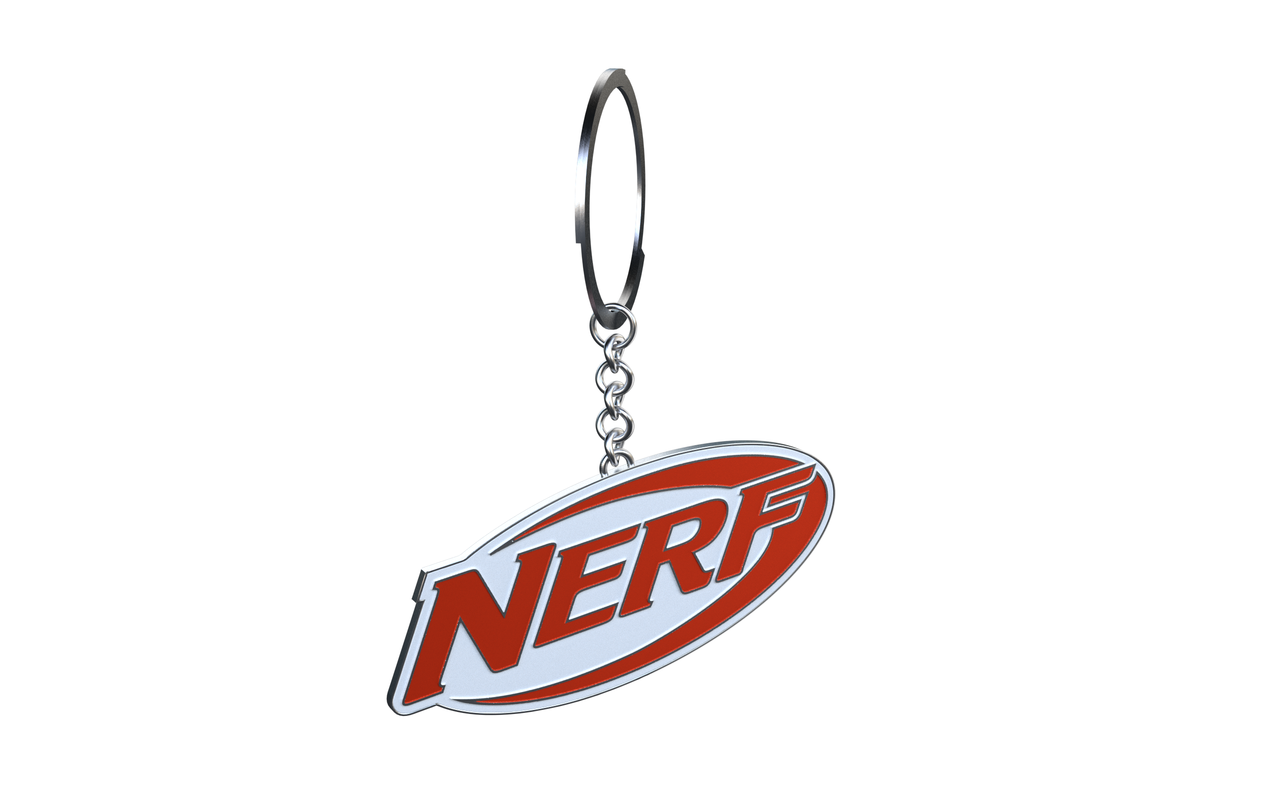 LLAVERO - NERF LOGO