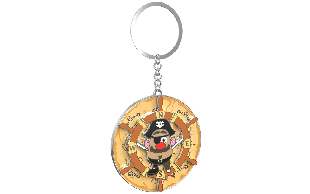 LLAVERO - POTATO HEAD CAPITÁN PIRATA