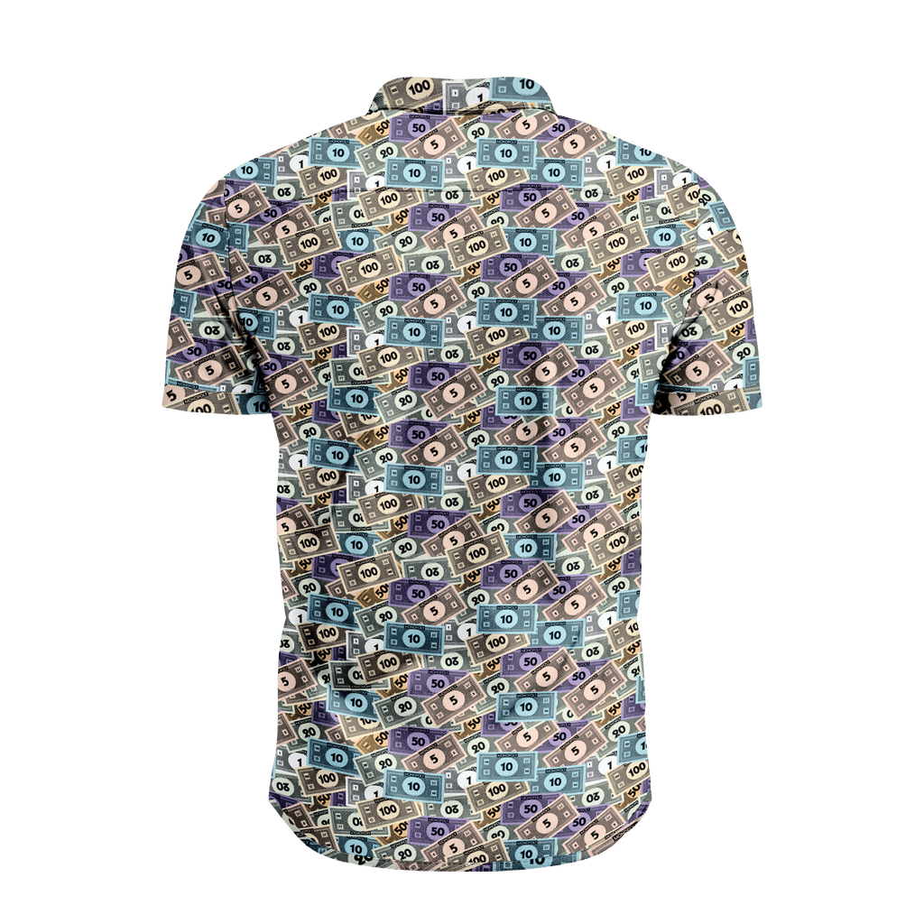 CAMISA HAWAIANA - MONOPOLY BILLS