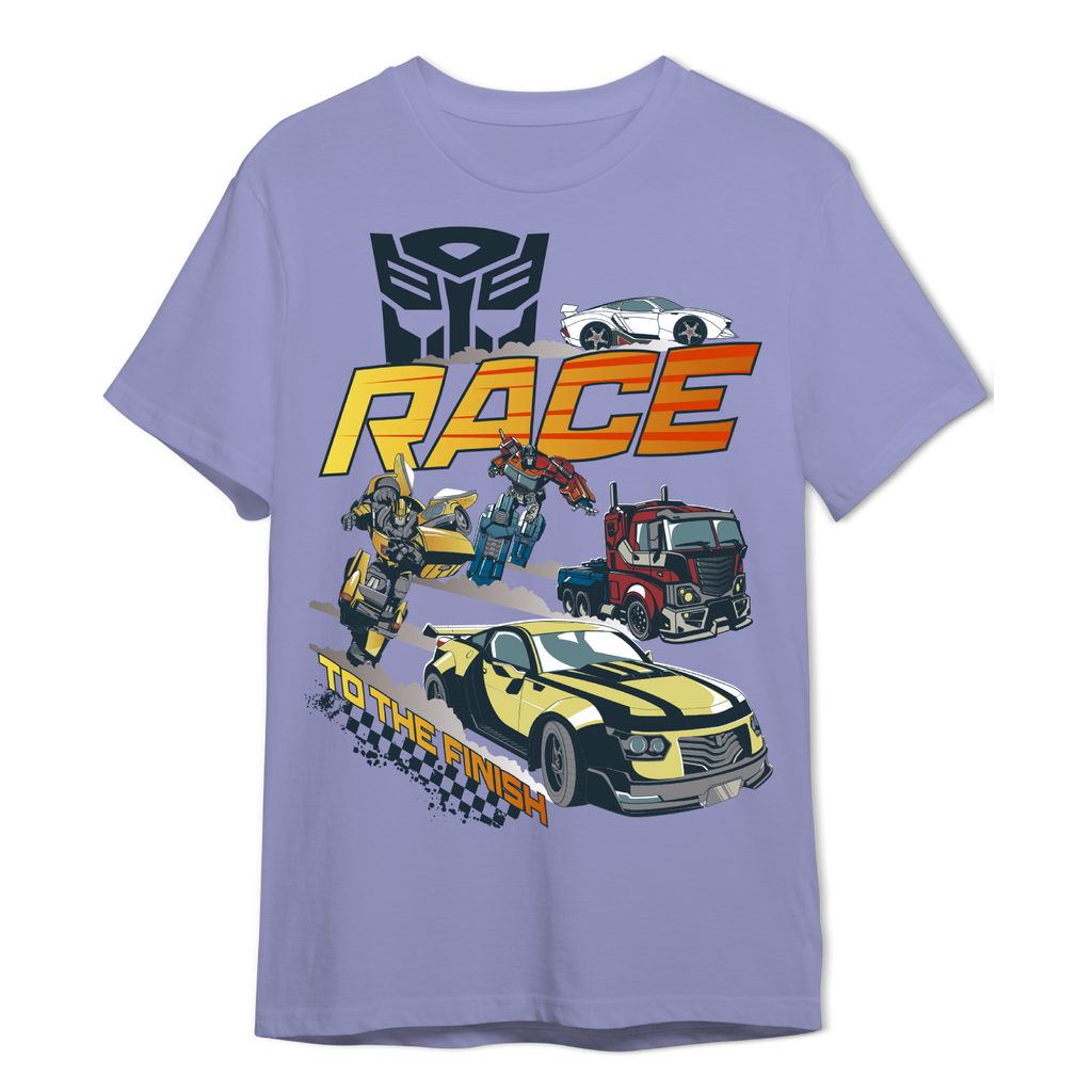 PLAYERA - TRANSFORMERS PINK RACE