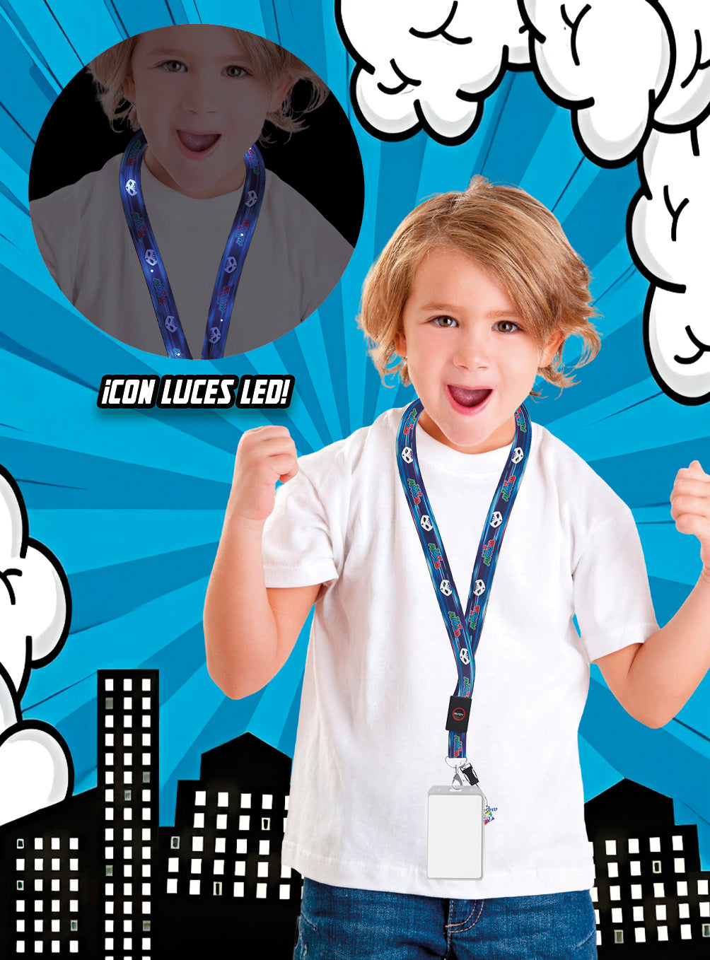 LANYARD LED - PJ MASKS CATBOY
