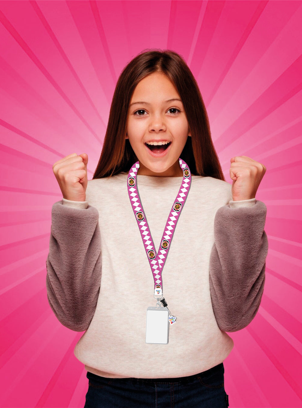 LANYARD - POWER RANGER ROSA