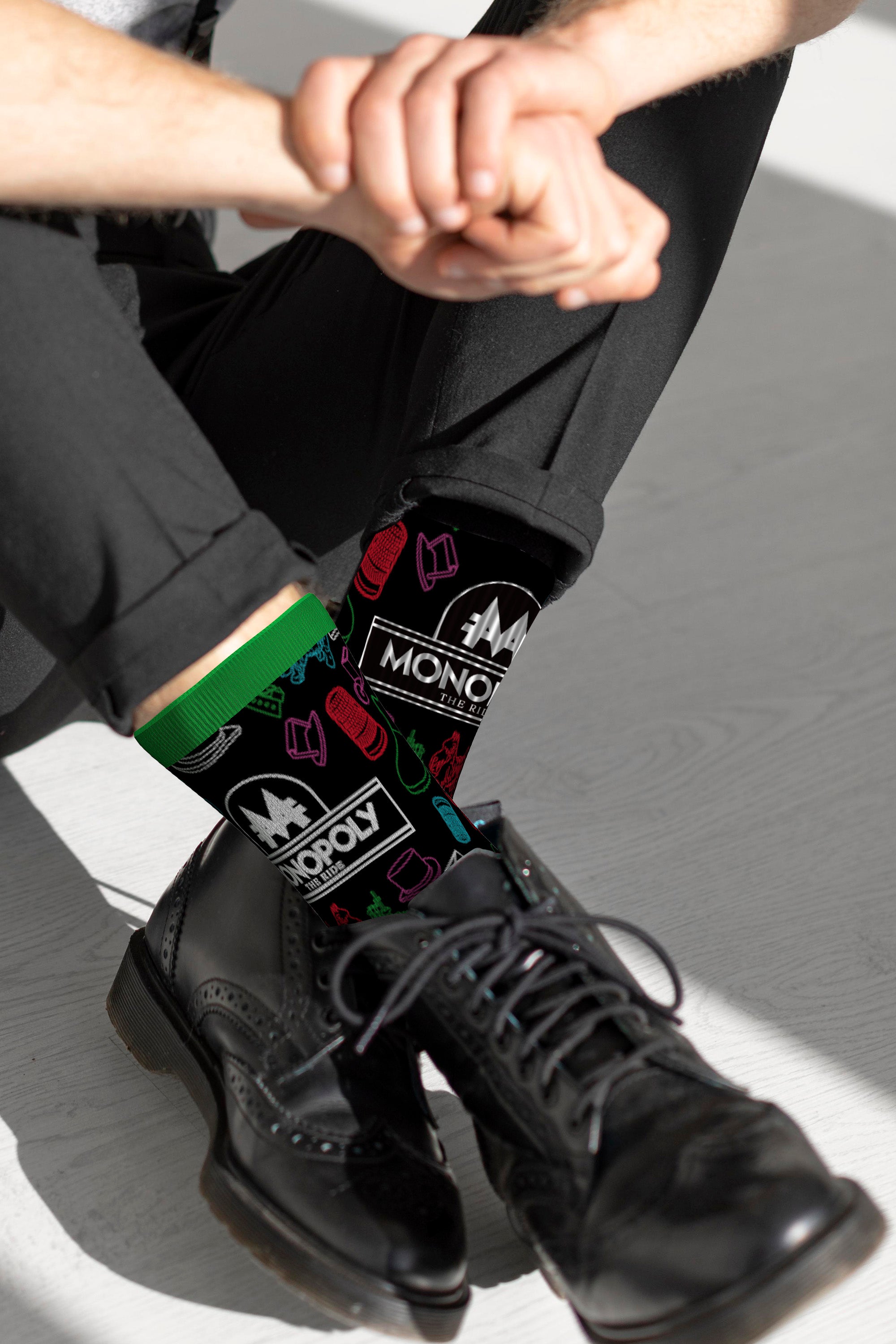 CALCETINES - MONOPOLY PATTERN