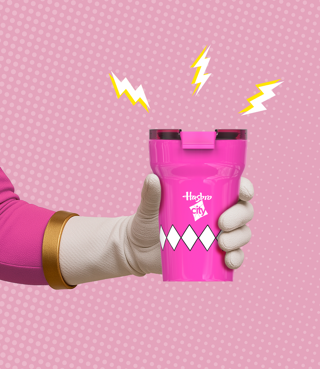 TERMO - POWER RANGER ROSA