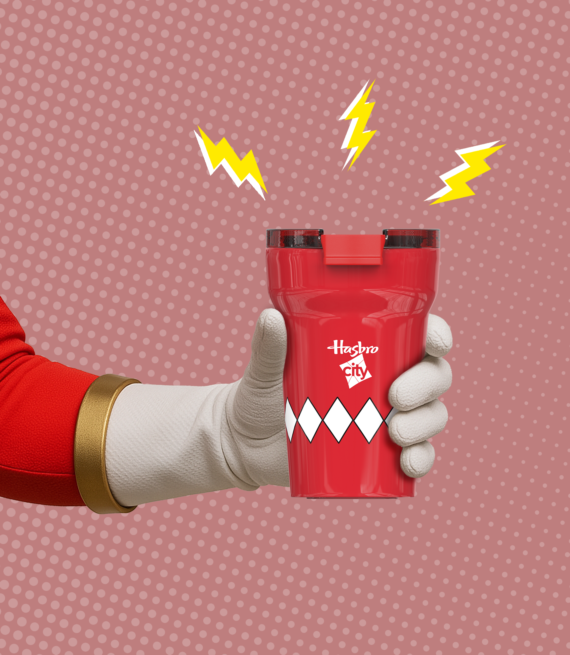 TERMO - POWER RANGER ROJO