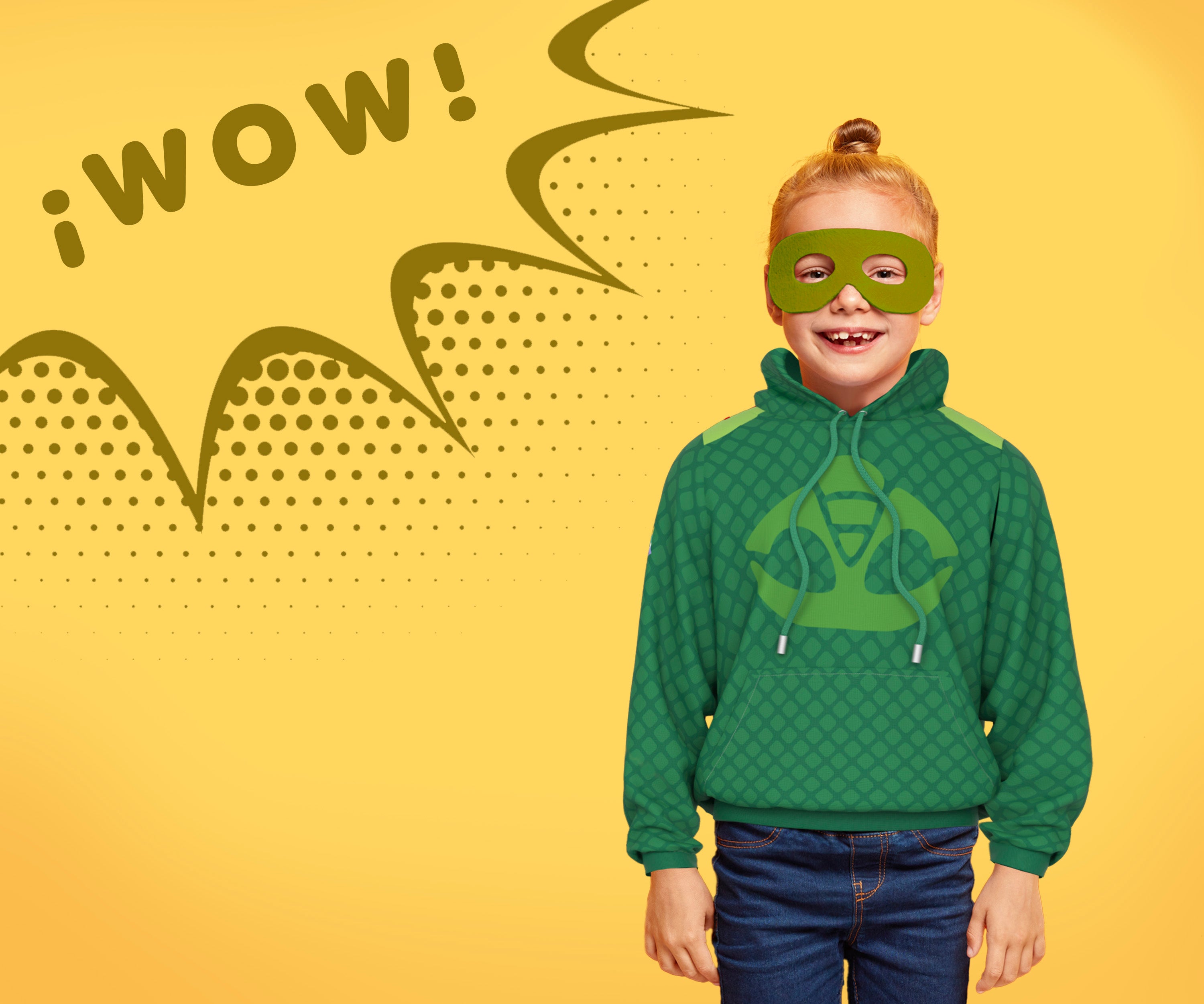 HOODIE - PJ MASKS GEKKO
