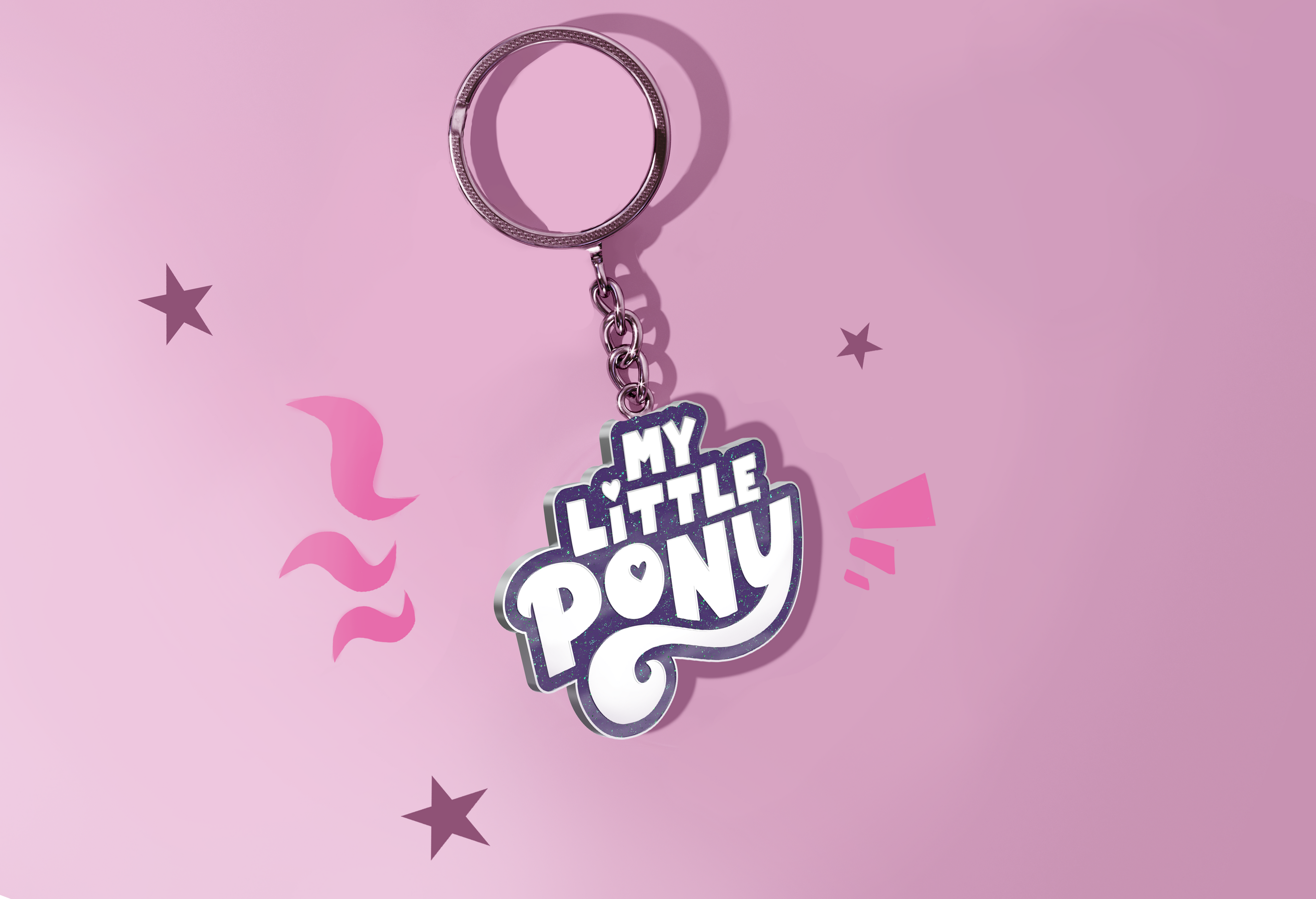 LLAVERO - MY LITTLE PONY LOGO
