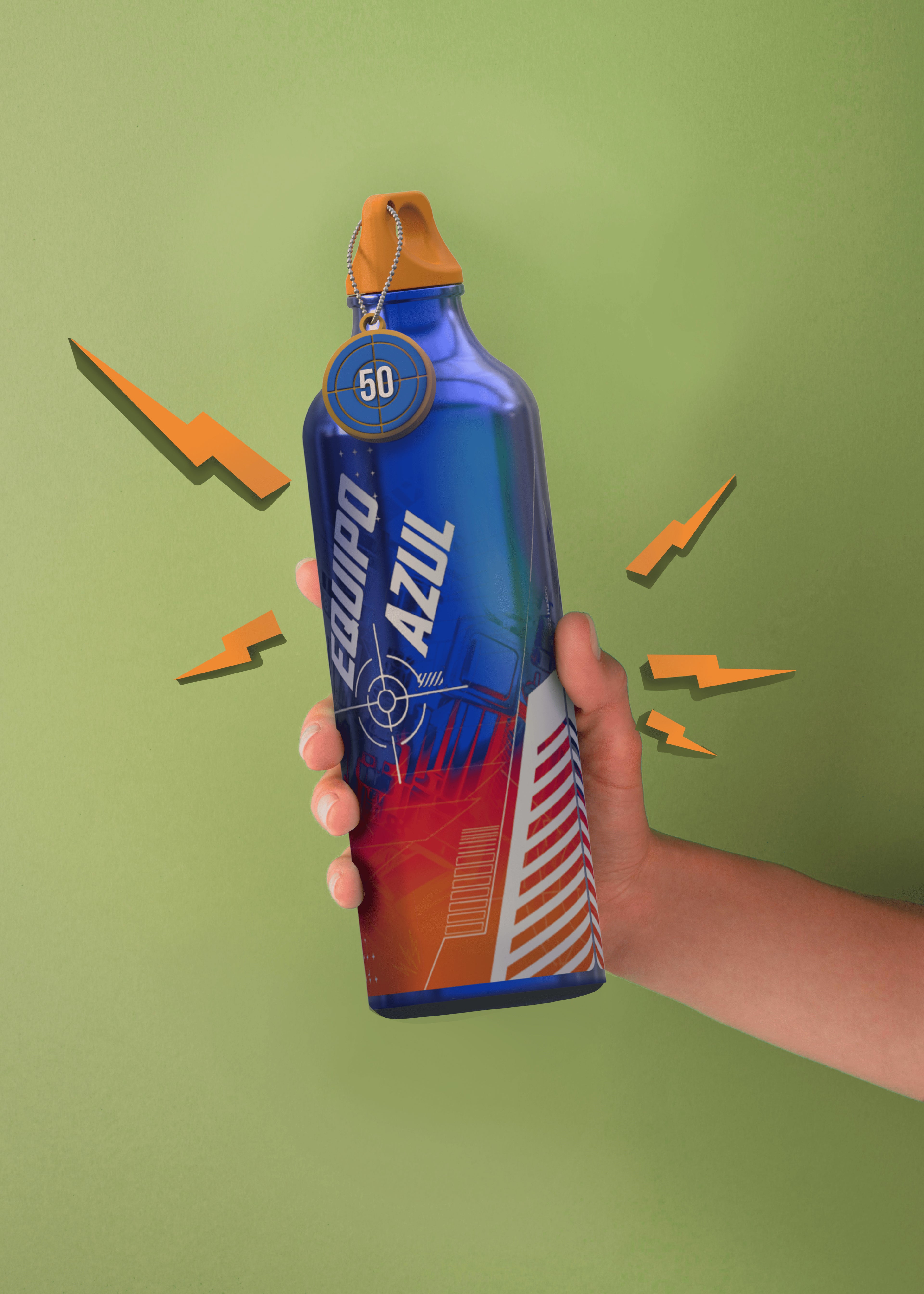 TERMO - NERF EQUIPO AZUL
