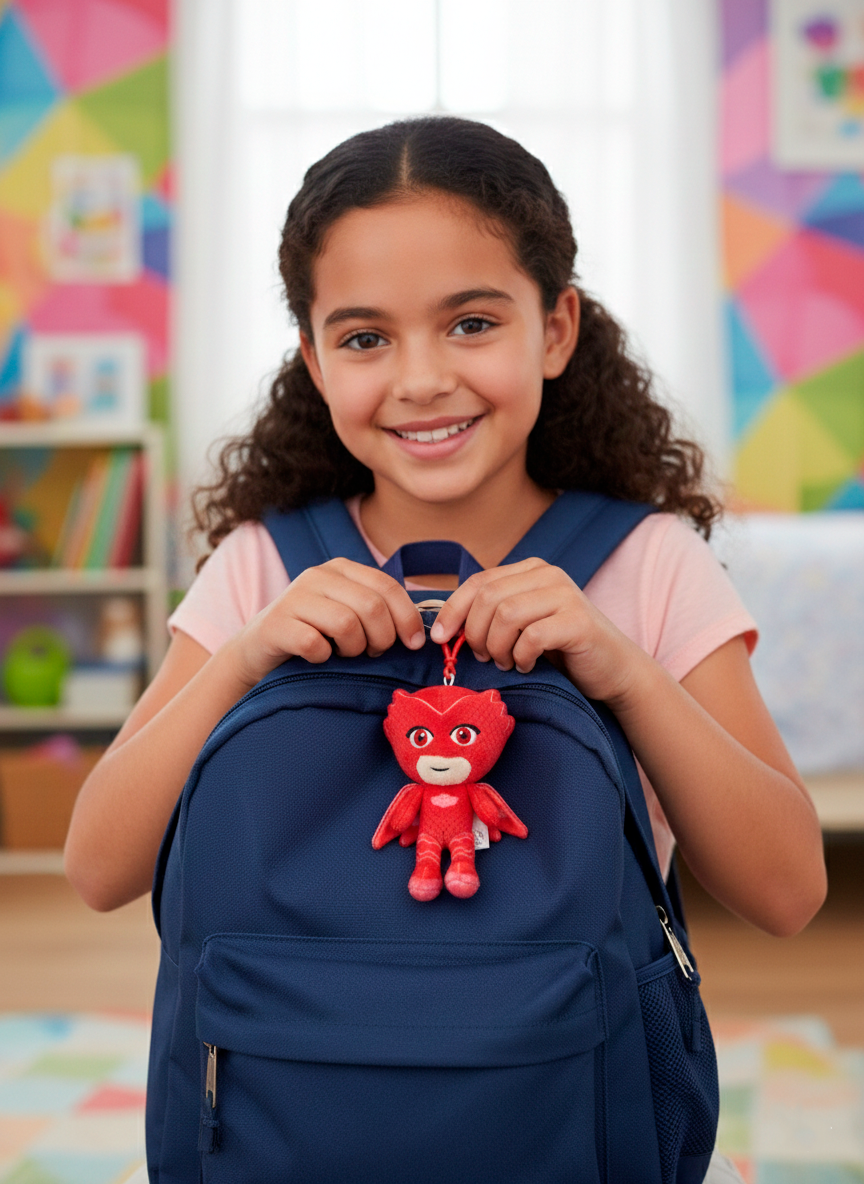 LLAVERO DE PELUCHE - PJ MASKS OWLETTE
