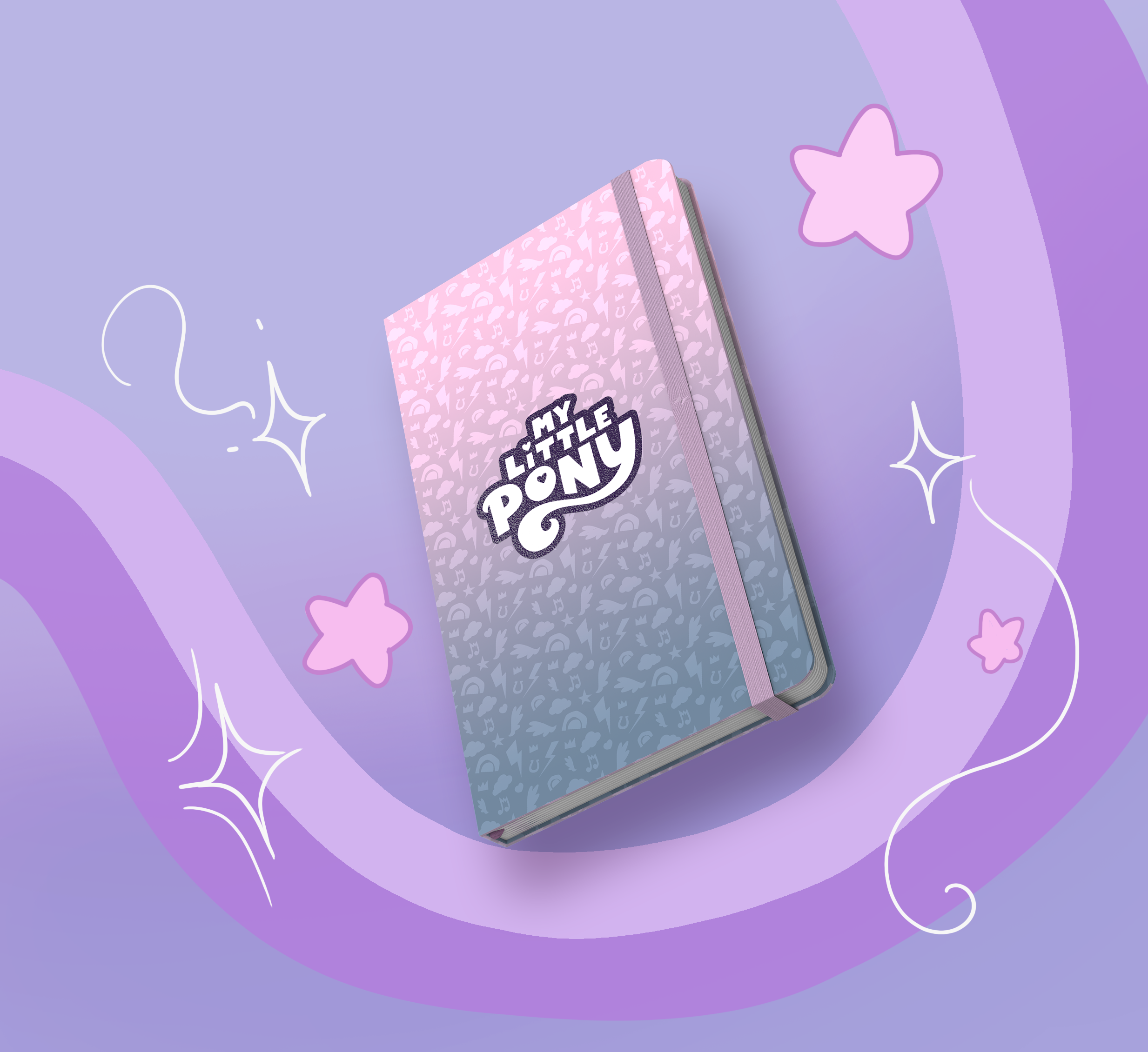 LIBRETA - MY LITTLE PONY PATTERN